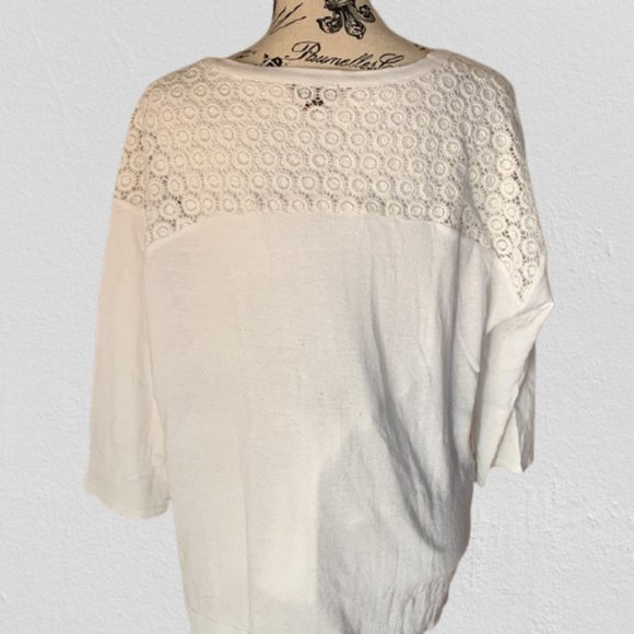 Merona Half Sleeve Cardigan | White - Picture 7 of 9